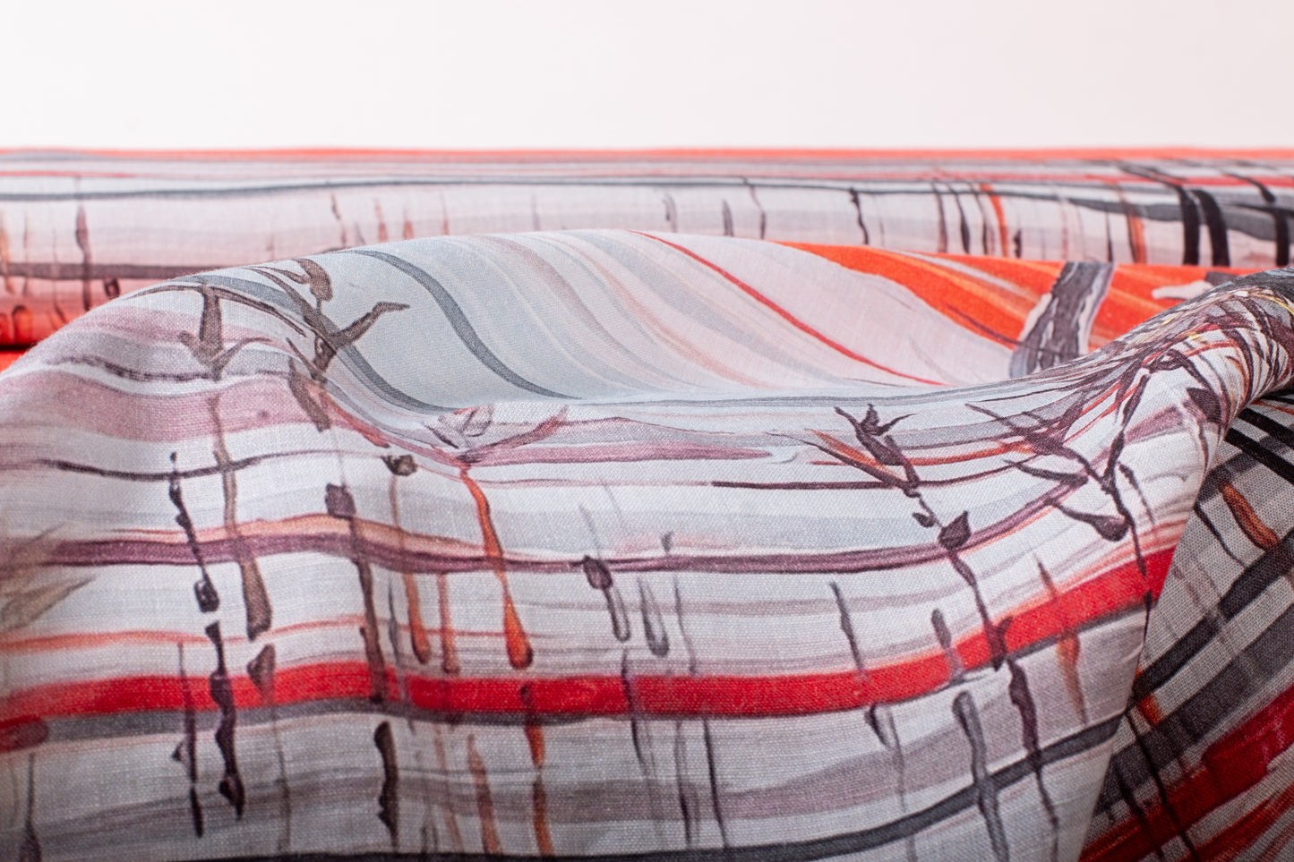 Linen Fabric Floral | Winches at Sunset
