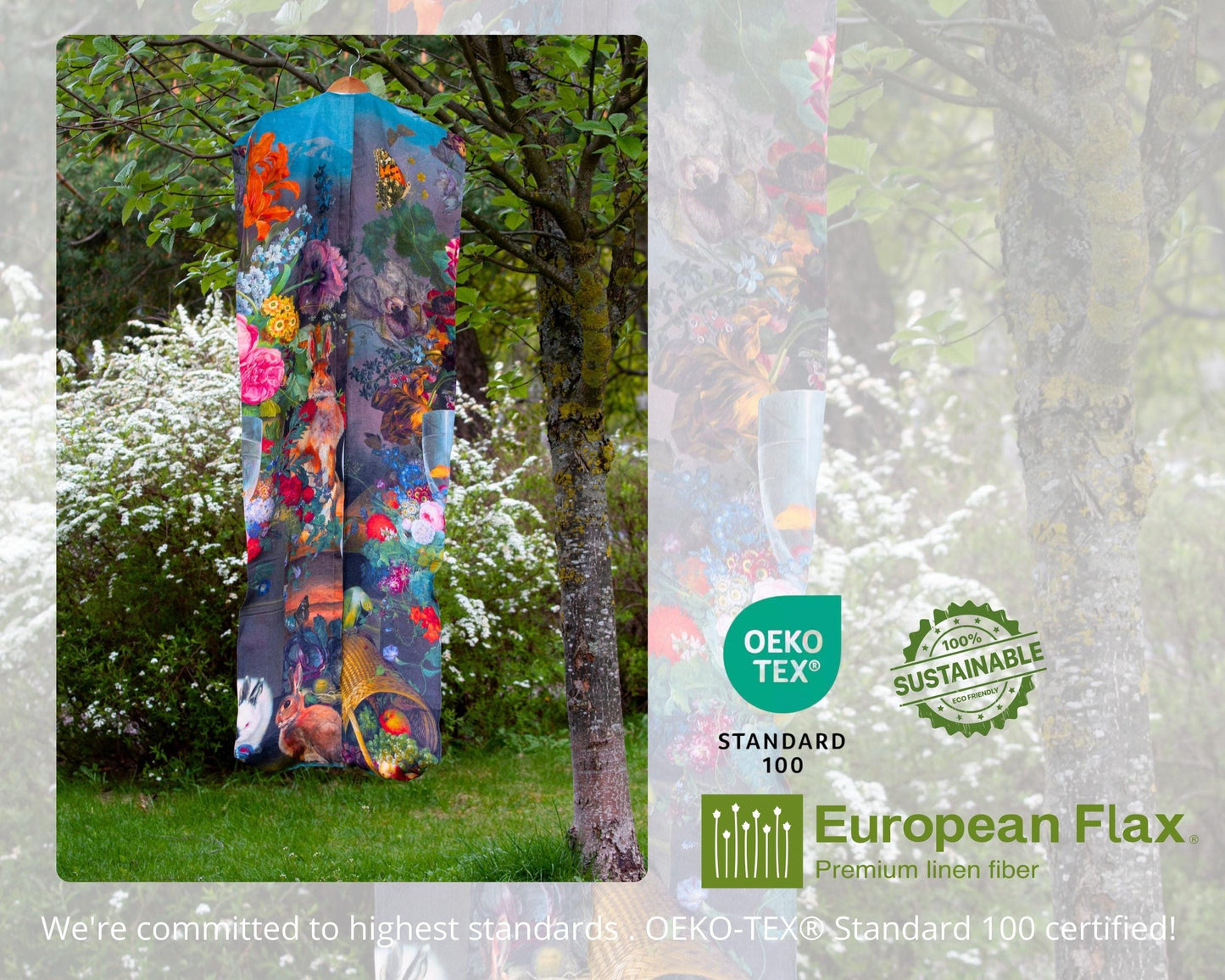 Linen Garment Bag | ROCOCO