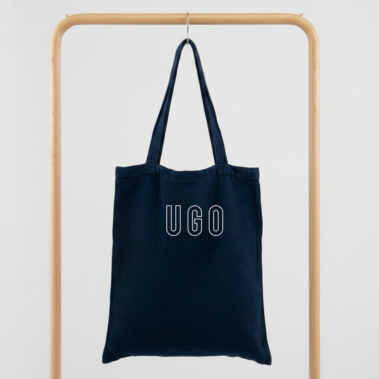 Linen Sports & PE Kit Bag | Personalised with Name, Class or Initials