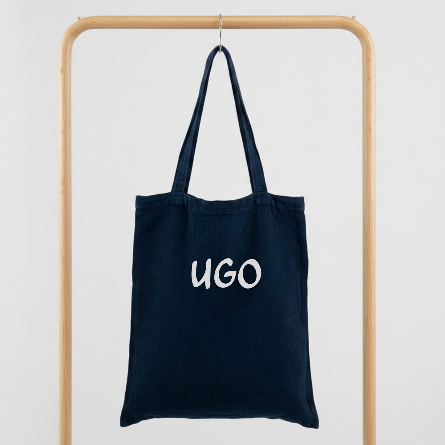 Linen Sports & PE Kit Bag | Personalised with Name, Class or Initials