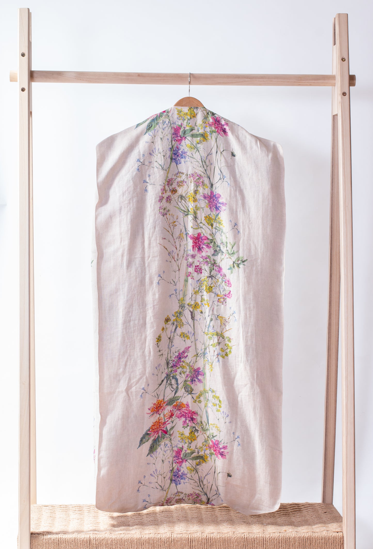 Linen Garment Bag | NATURAL MEADOW
