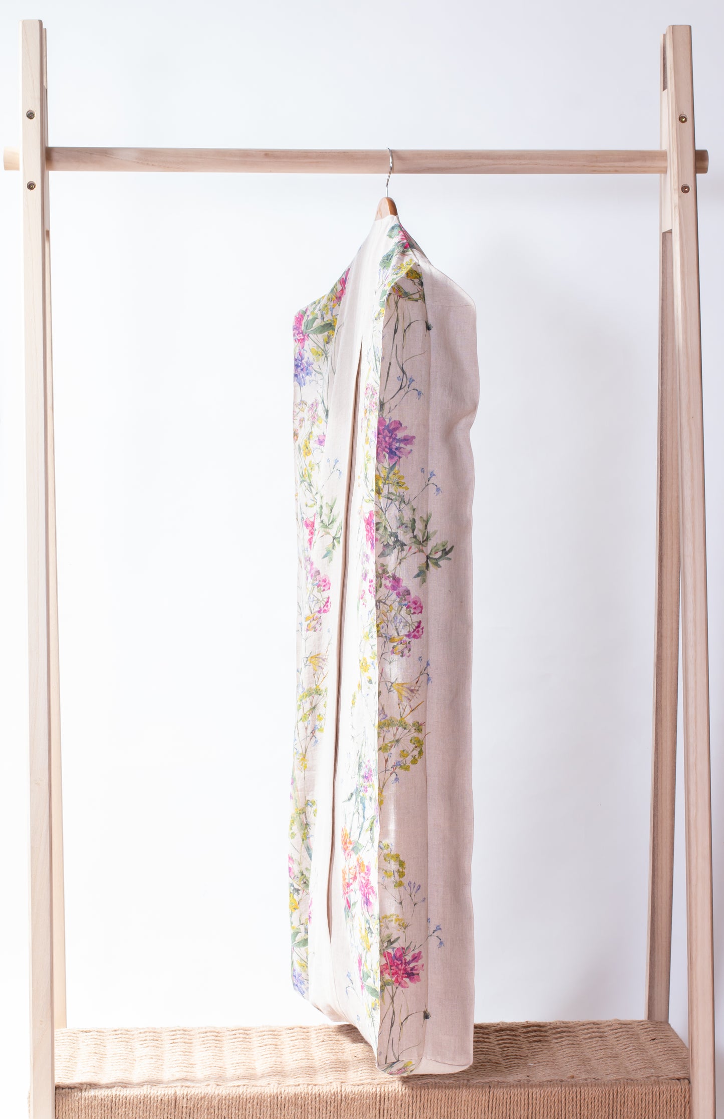 Linen Garment Bag | NATURAL MEADOW
