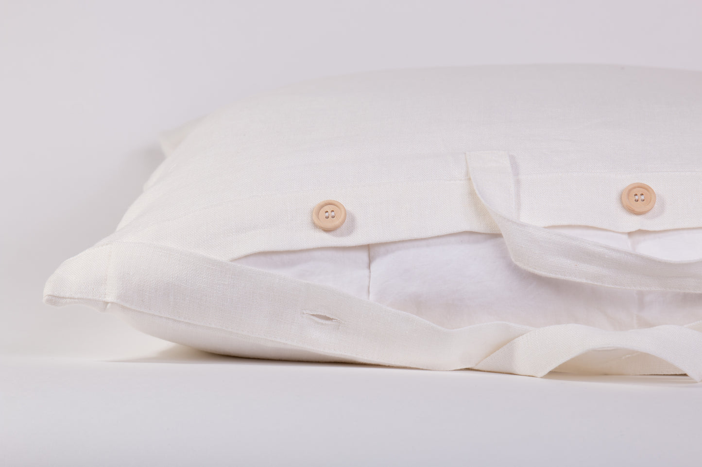 Natural Linen Storage Bags | Off-White & Undyed