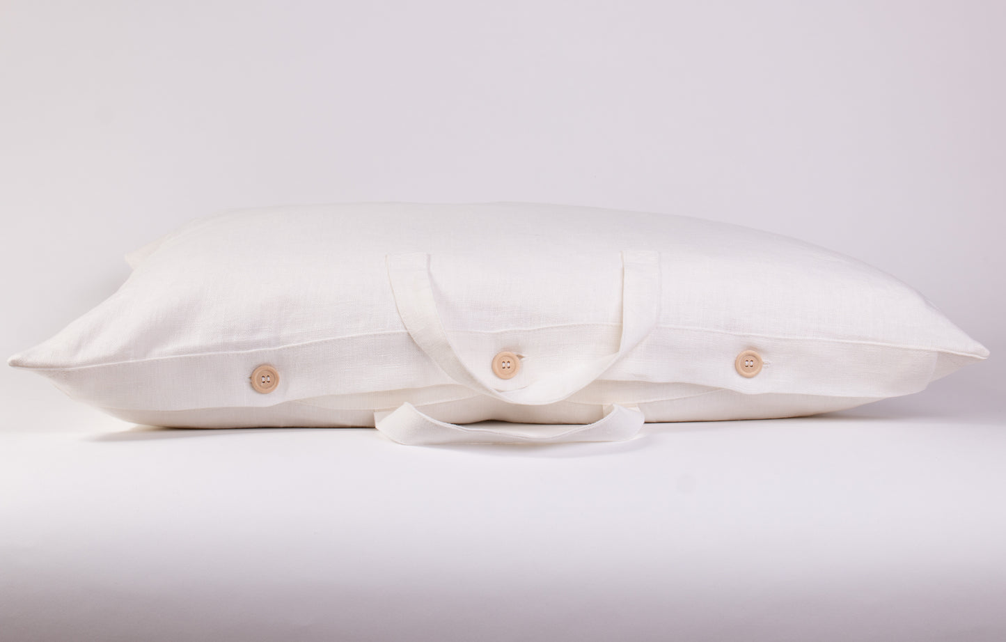 Natural Linen Storage Bags | Off-White & Undyed