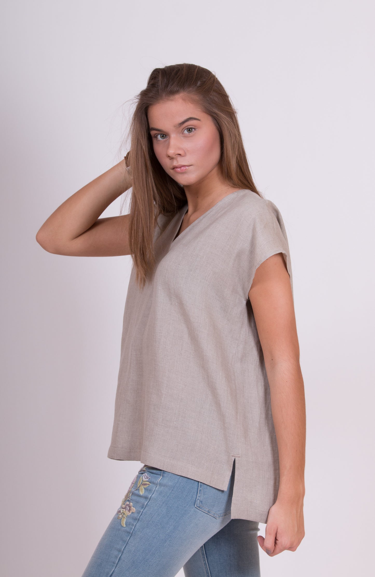100% Natural Undyed Linen | Lightweight Softened (135g/m²)