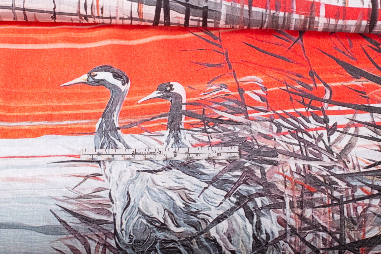Linen Fabric Floral | Winches at Sunset