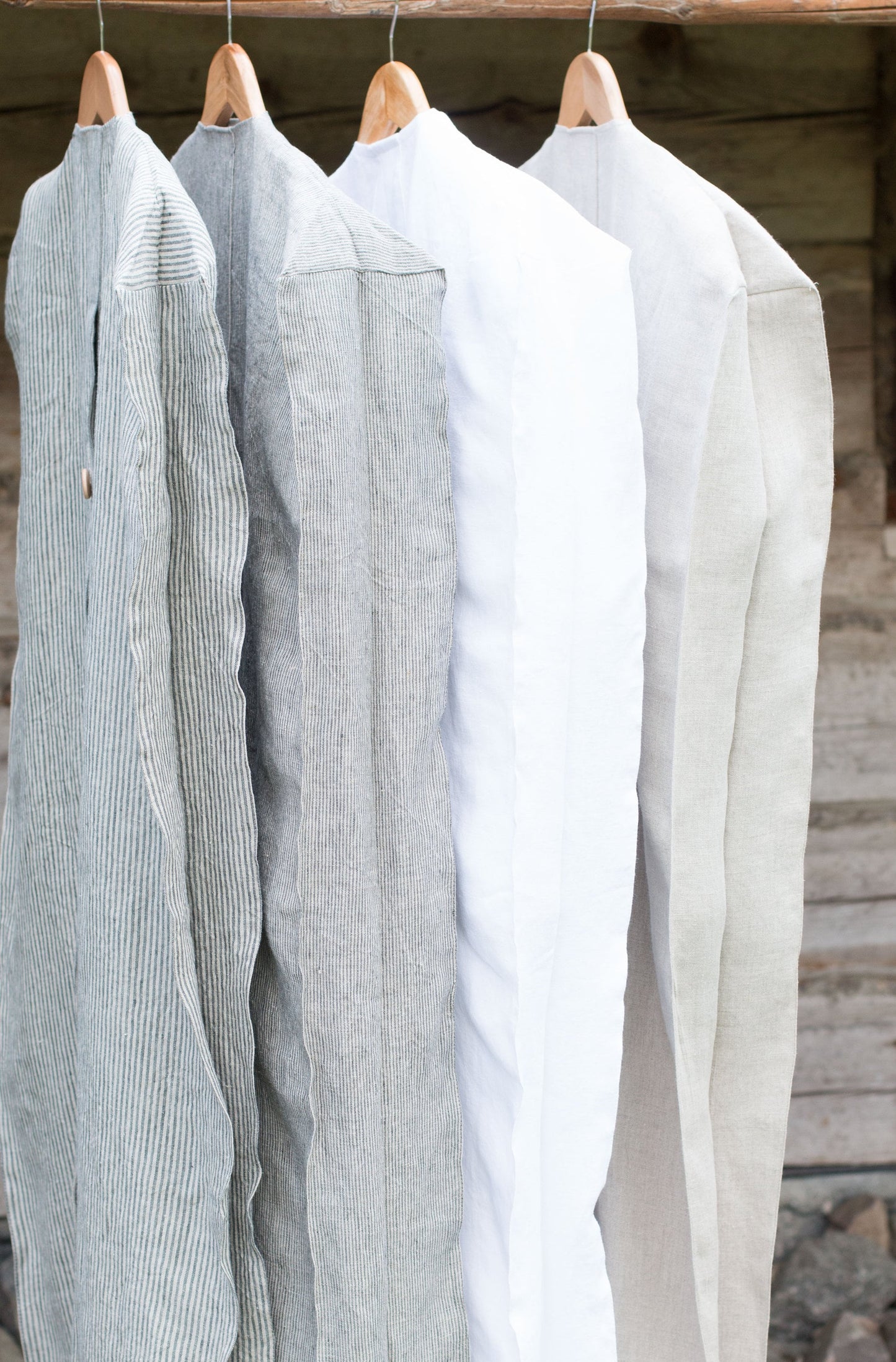 Natural Colors Linen Garment Bag