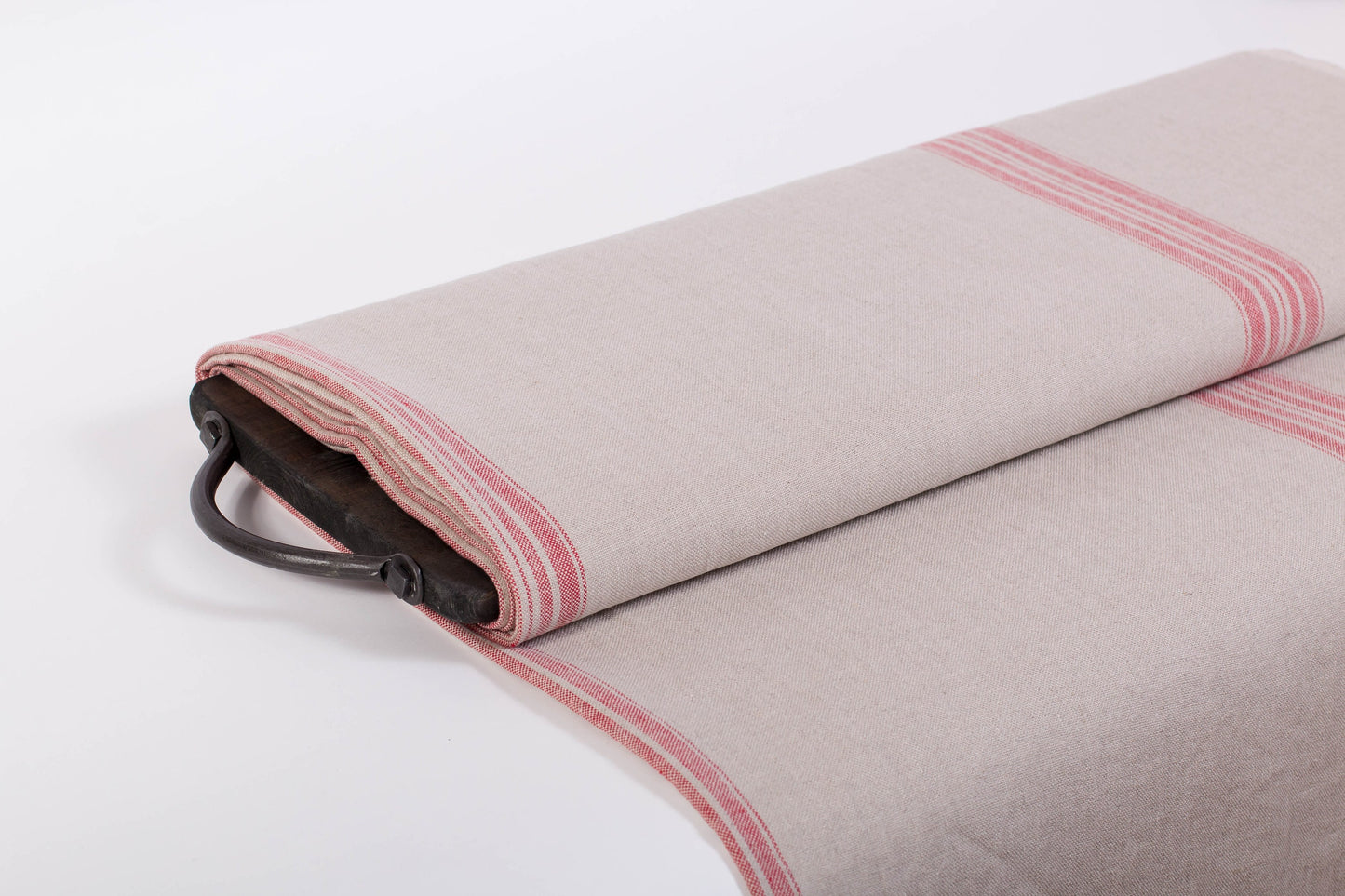 Heavyweight Striped Linen Fabric (380 gsm)