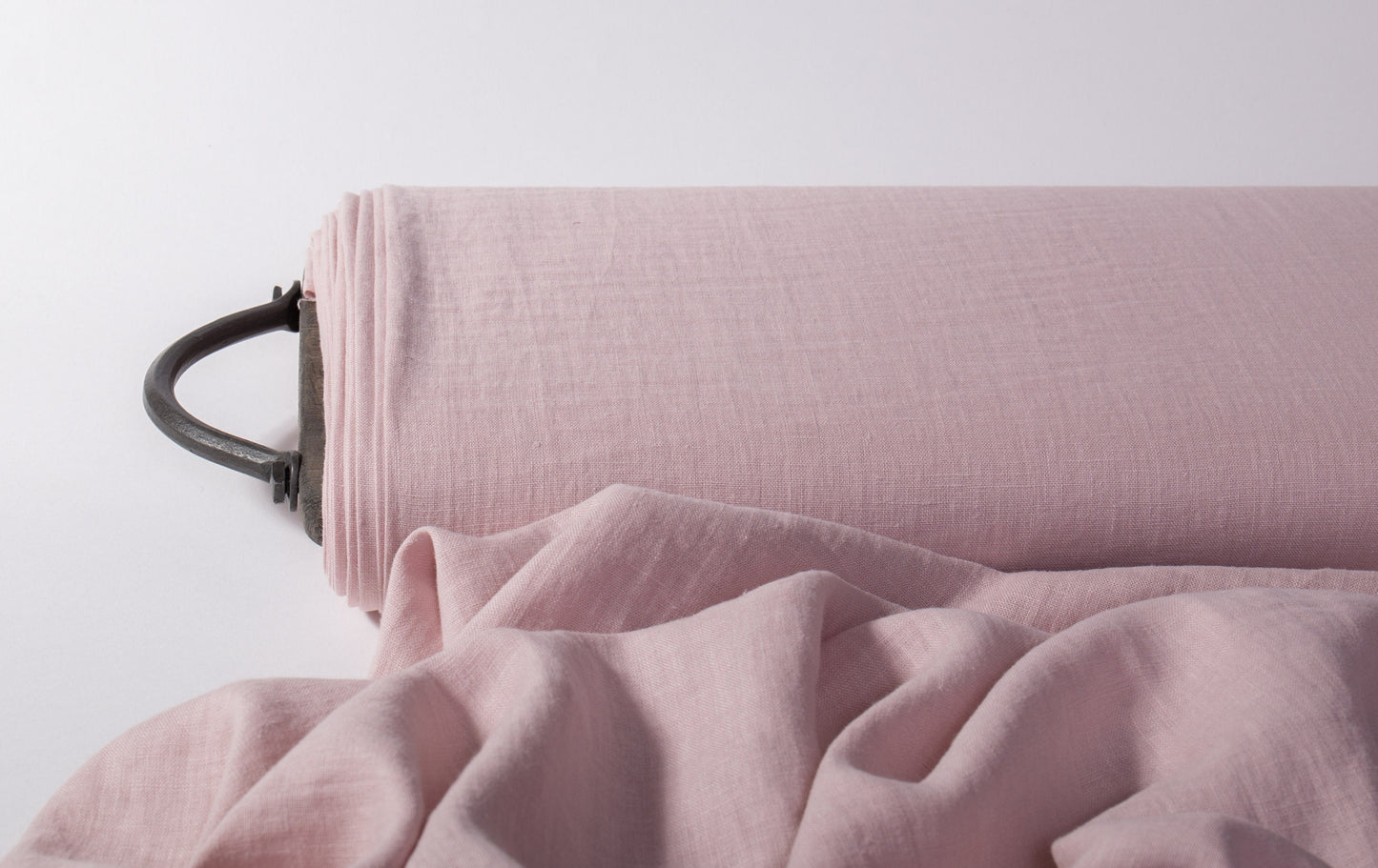 Dusty Rose Linen Fabric