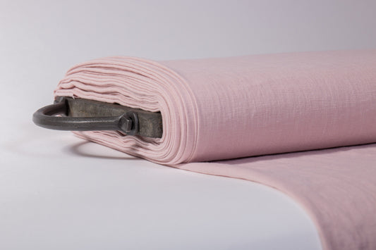 Dusty Rose Linen Fabric