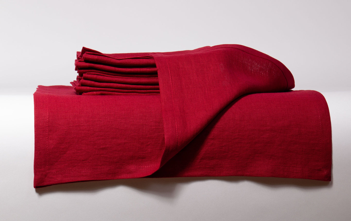 Linen Dinner Napkins | Multicolor Stone-Washed