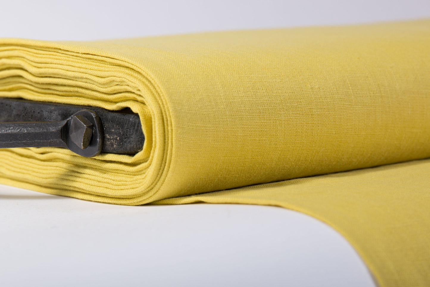 Yellow Linen Fabric