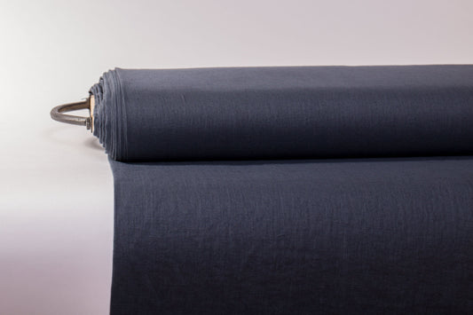 Dark Gray Linen Fabric