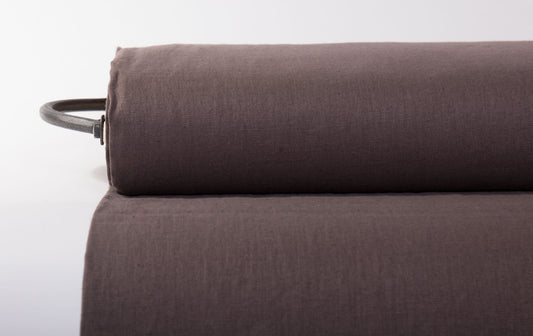 Brown Linen Fabric