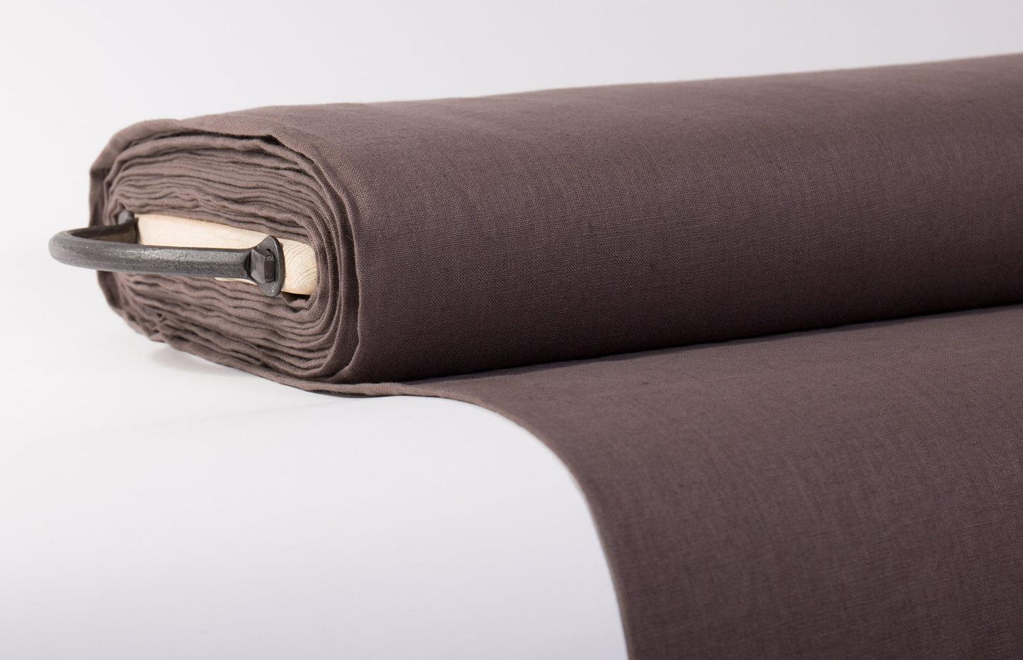 Brown Linen Fabric