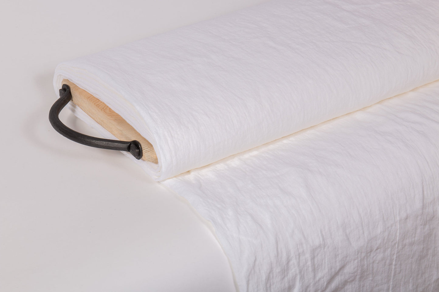 EXTRA WIDE Mediumweight Off-White Linen Fabric