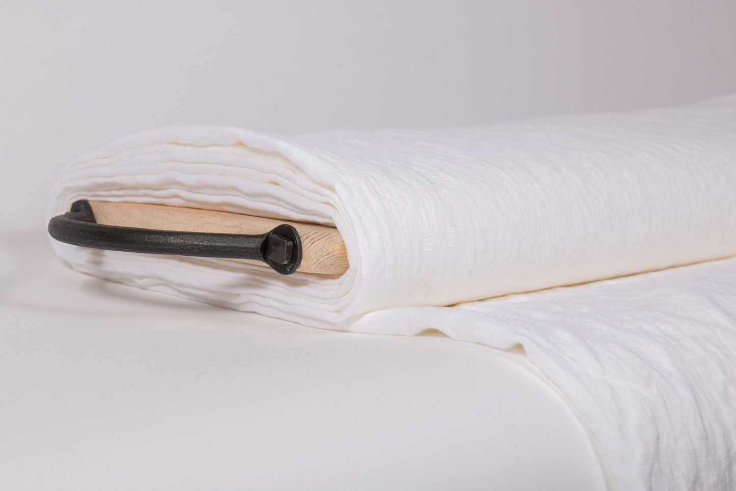 EXTRA WIDE Mediumweight Off-White Linen Fabric