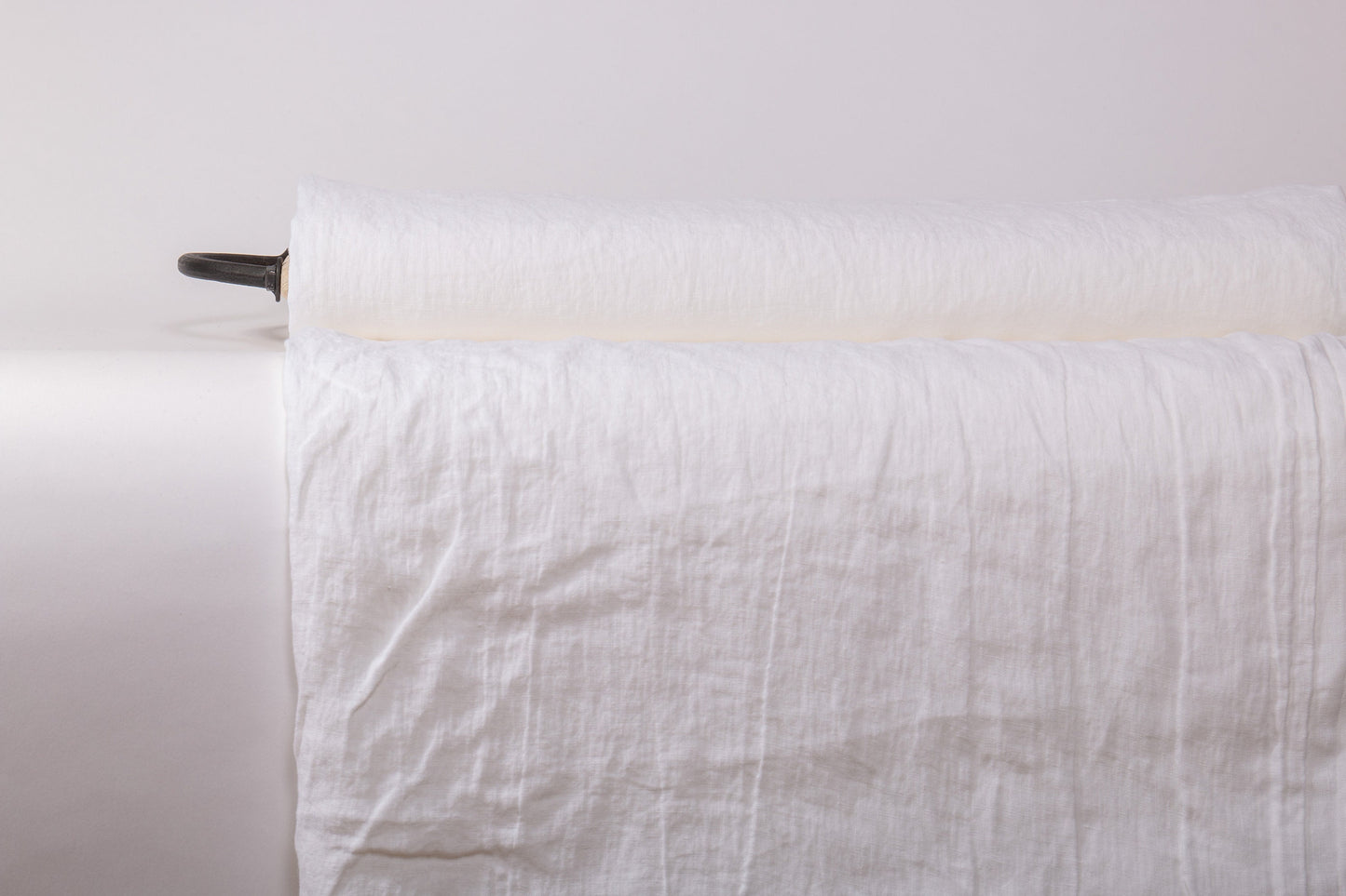 EXTRA WIDE Mediumweight Off-White Linen Fabric