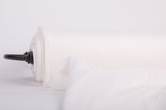 Medium Weight Off-White Linen Fabric (200gsm)