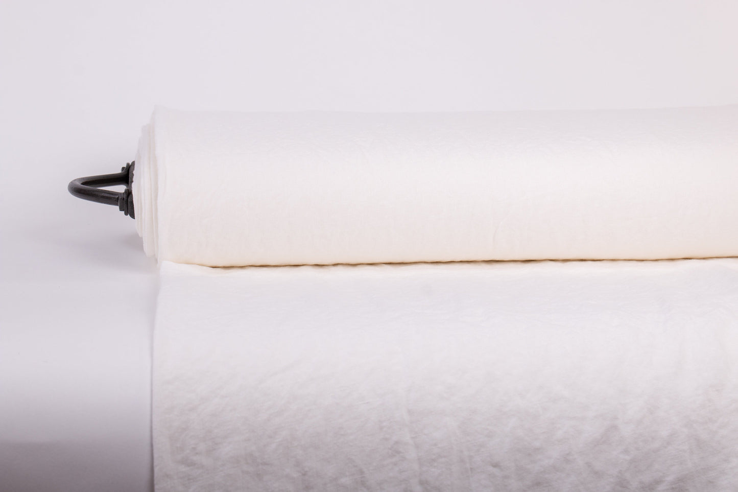 Off-White Linen Fabric (170 gsm)