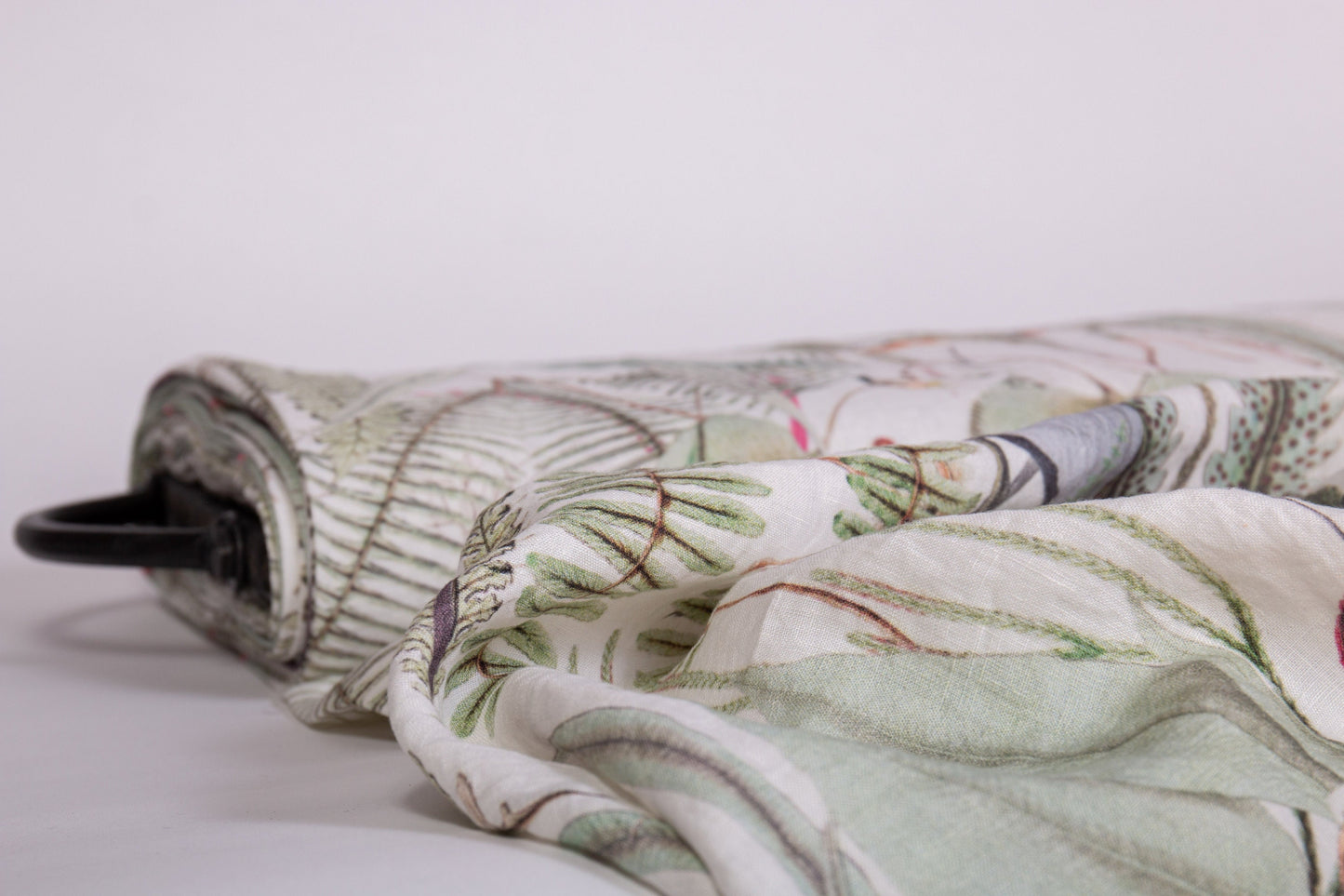 Linen Fabric Birds | EQUATORIAL MAGIC Print