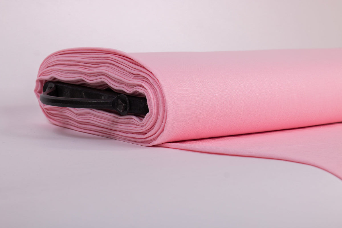 Light Pink Linen Fabric