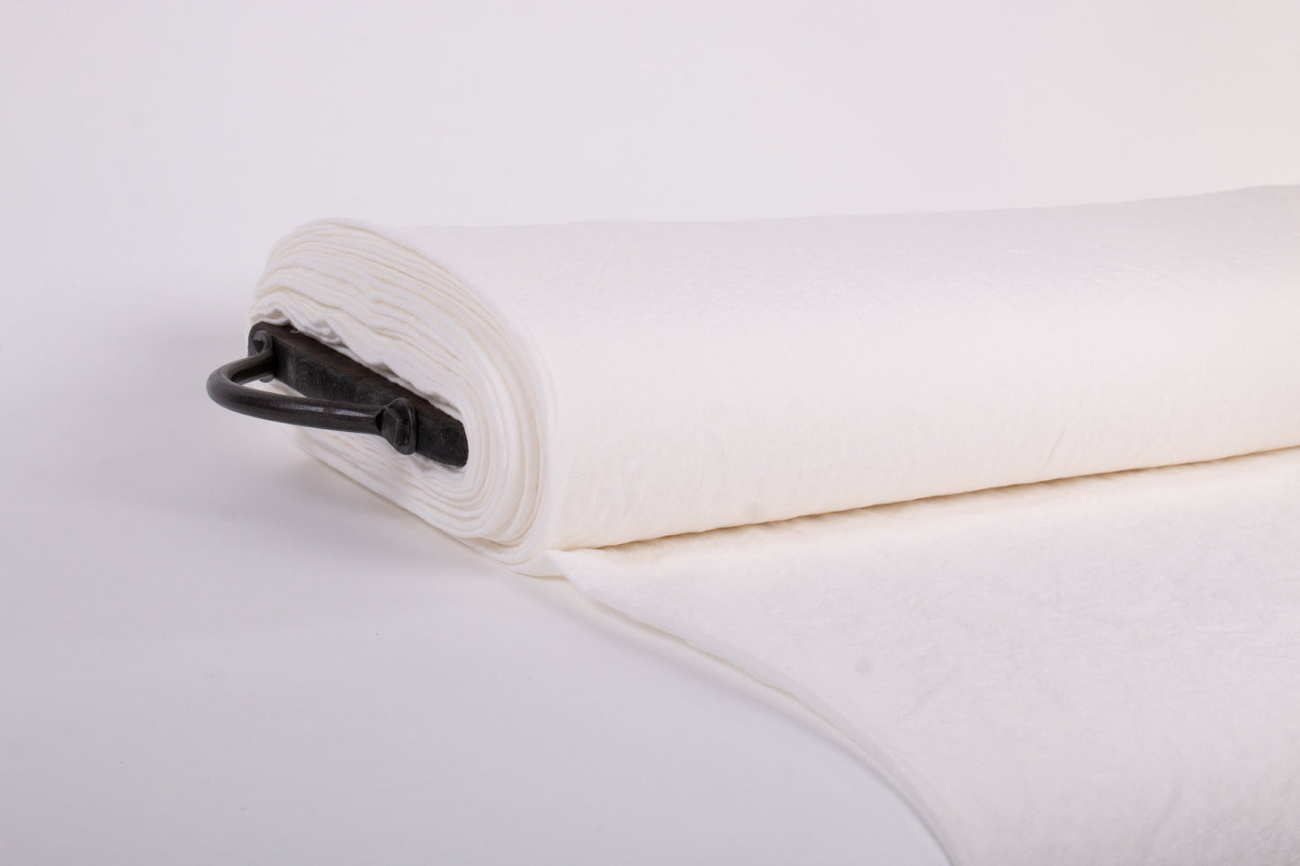 Heavyweight Off-White Linen Fabric (280gsm)