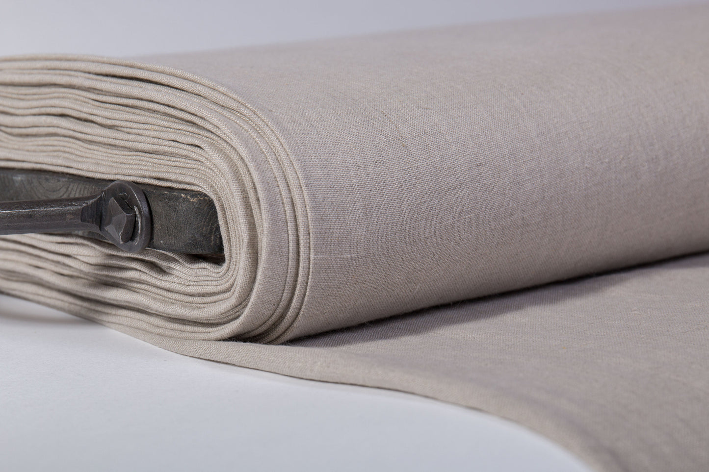 Pure Linen Fabric – Undyed, Medium Weight (170 gsm), OEKO-TEX® Certified