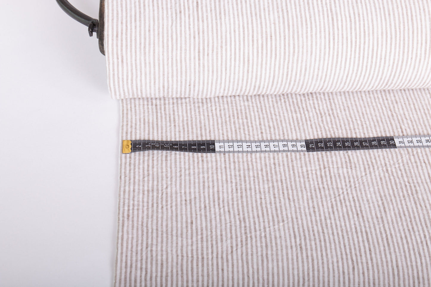 Striped Linen Fabric Mediummeight (200 gsm)
