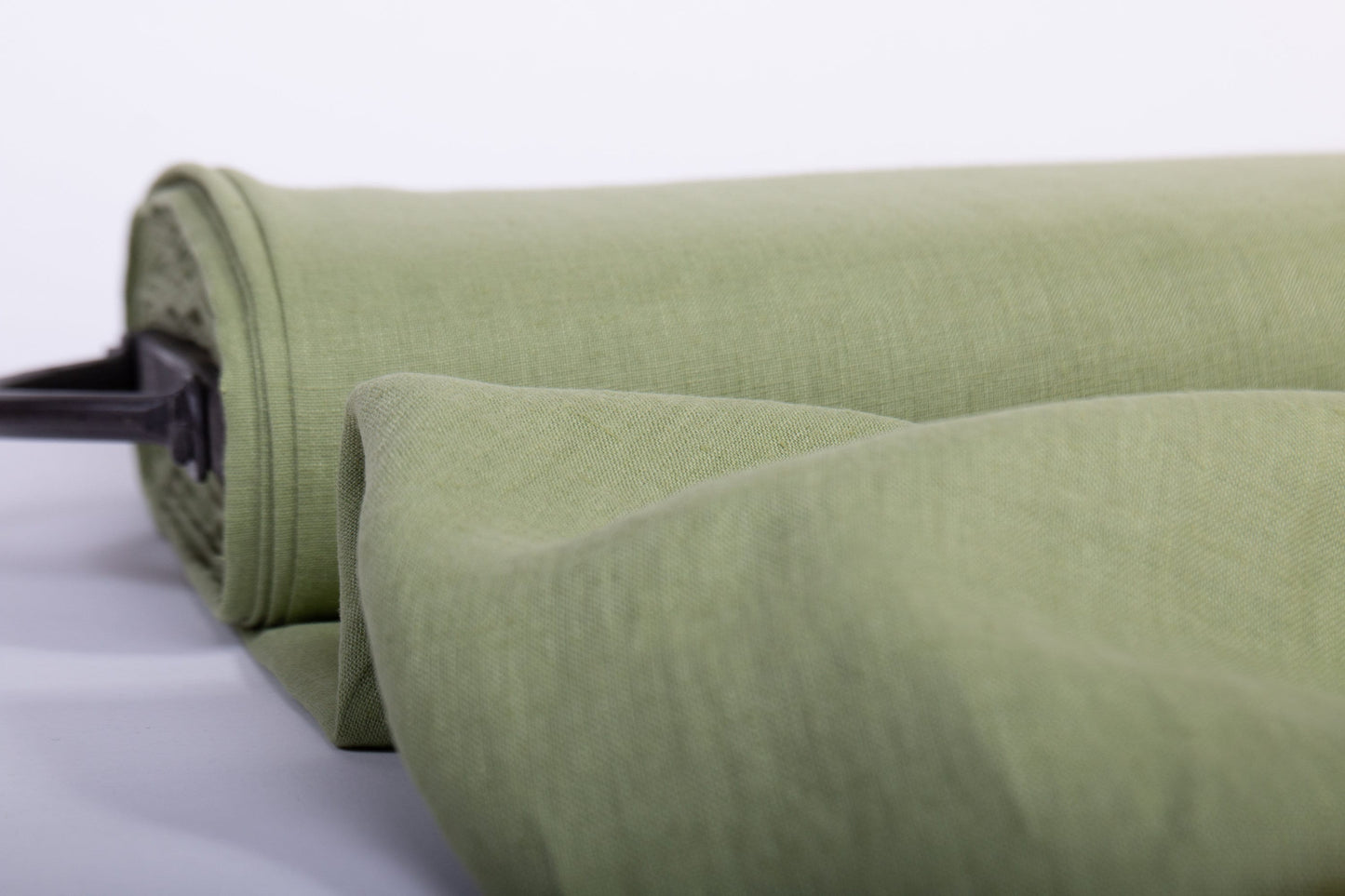 Fern Green Linen Fabric