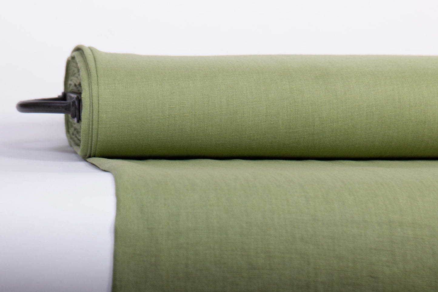 Yellow - Green Shades Linen Fabric Sample