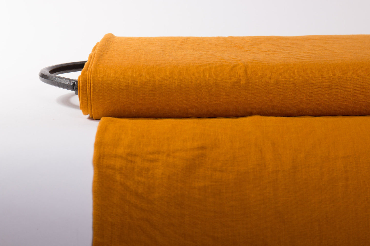 Yellow - Green Shades Linen Fabric Sample