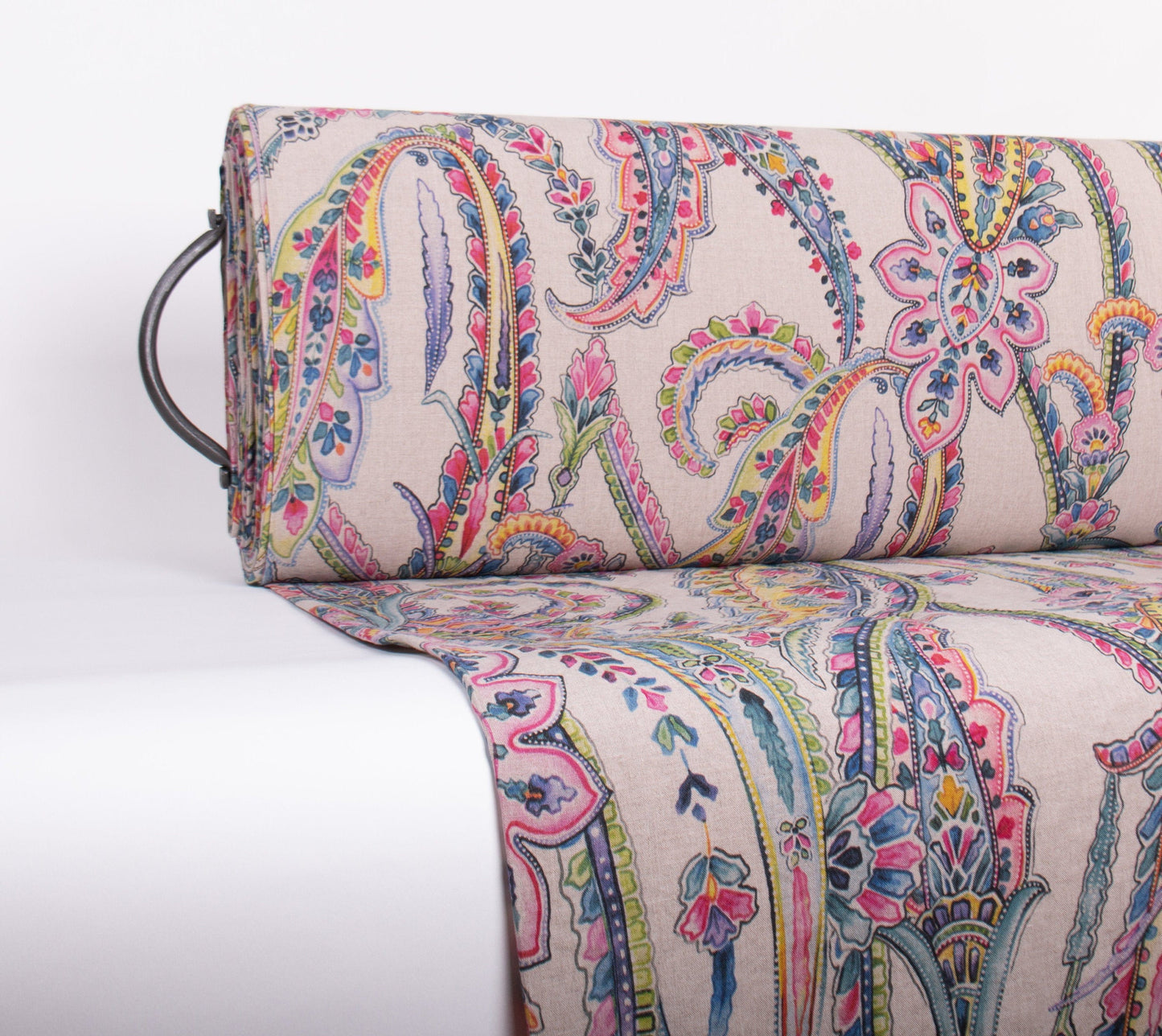 Paisley Linen Fabric