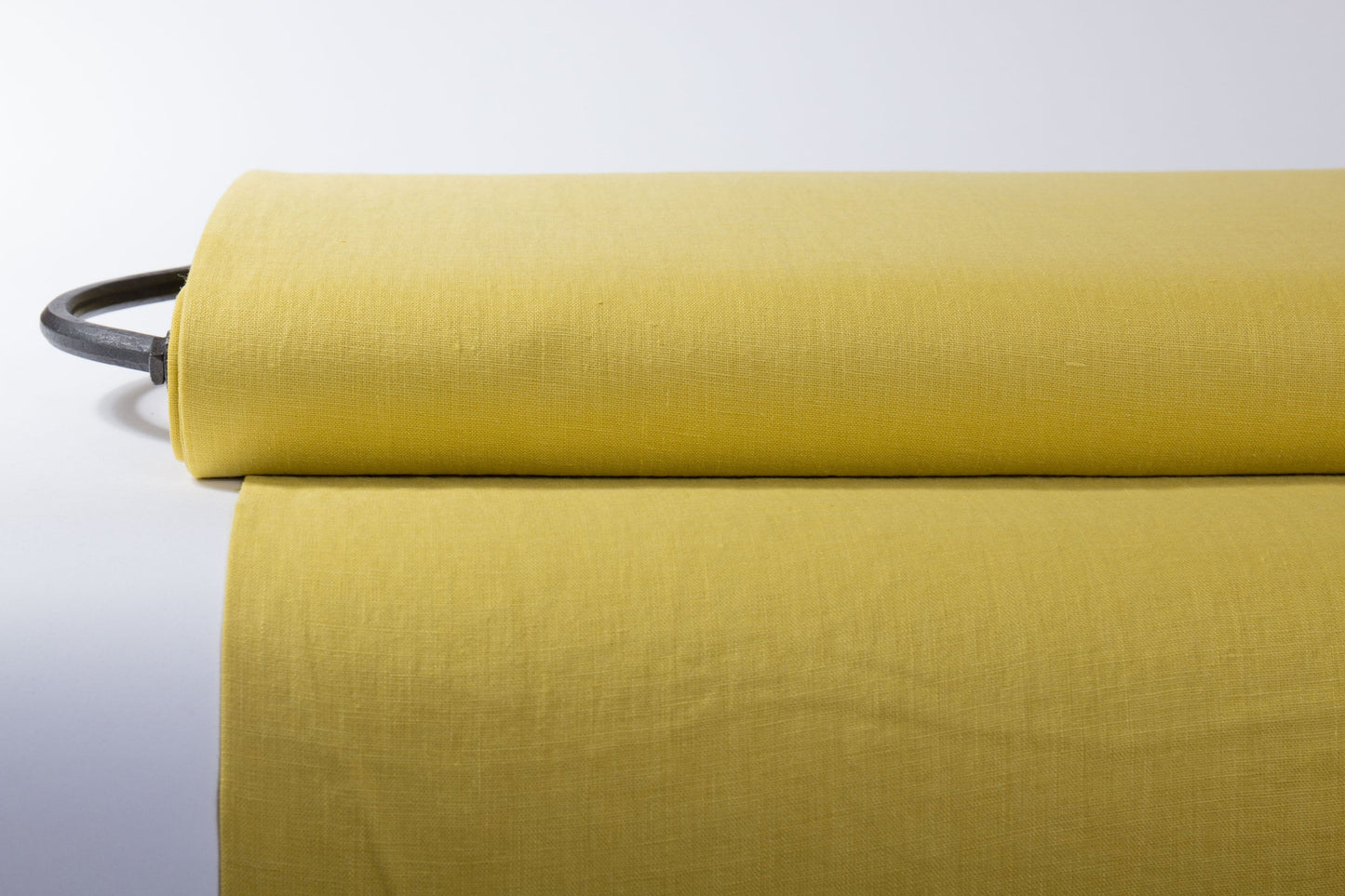 Yellow - Green Shades Linen Fabric Sample
