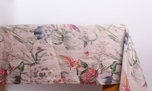 100% Pure Linen Tablecloth | ENAMOR