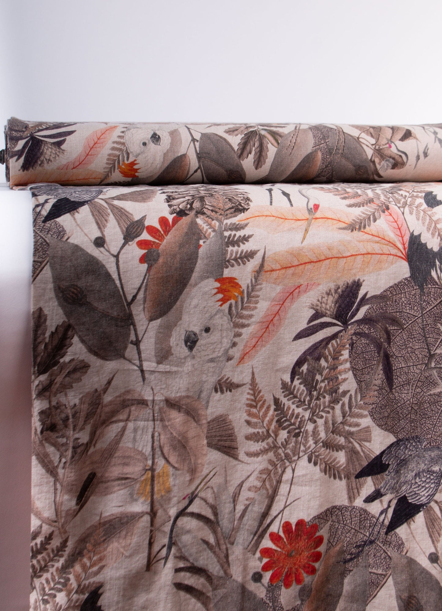 Linen Fabric Floral | ESSENCE Print