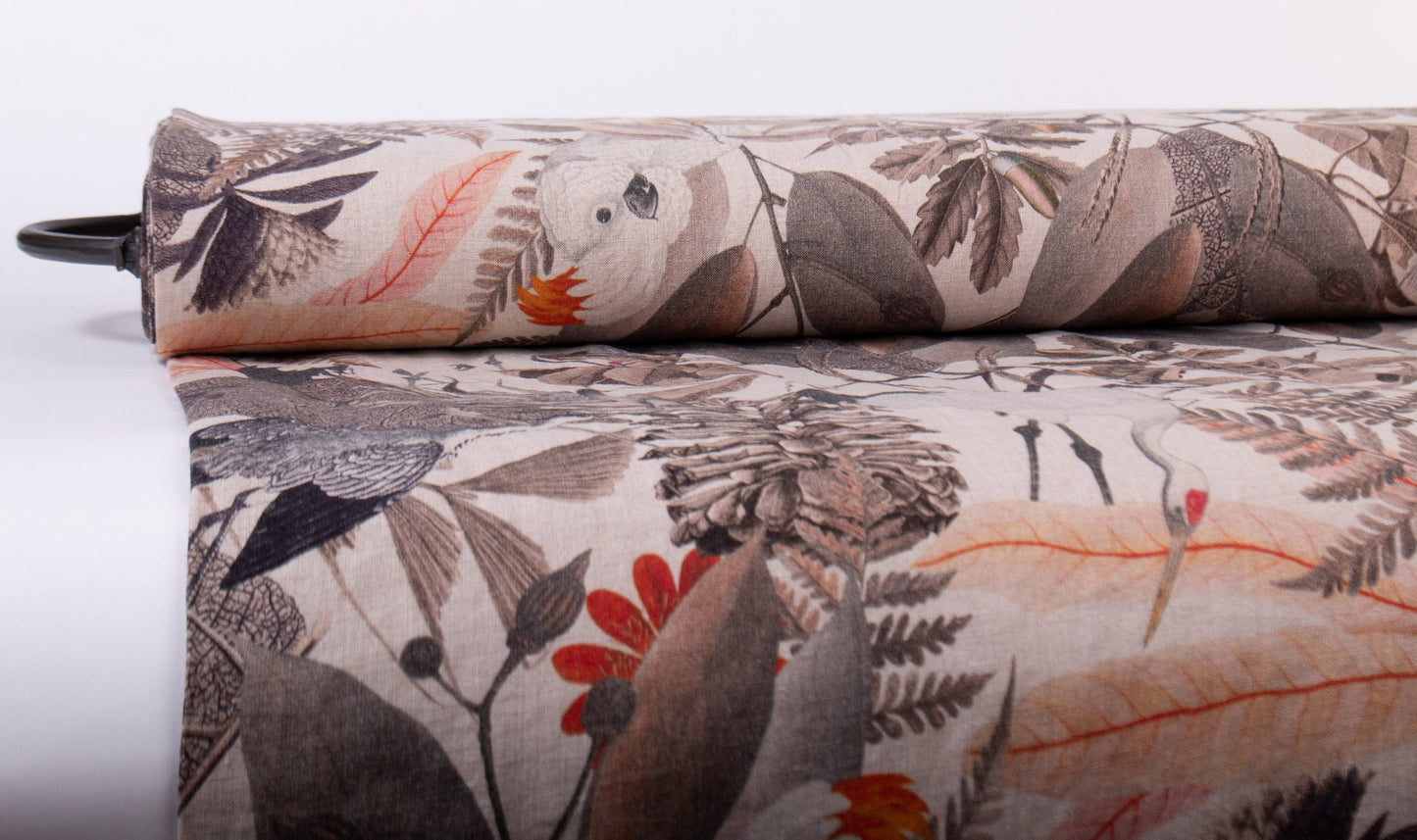 Linen Fabric Floral | ESSENCE Print