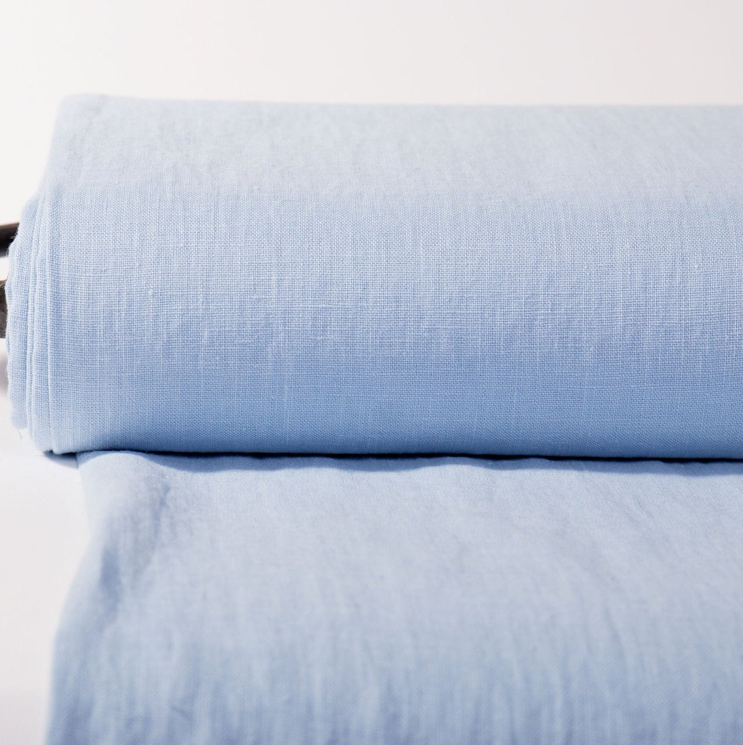 Sky Blue Linen Fabric