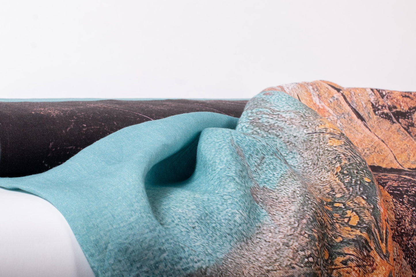 Linen Fabric Floral | LAPAI (Leaves)