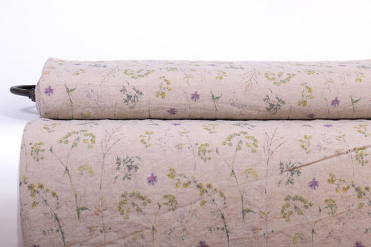 Linen Fabric | Summer Meadow