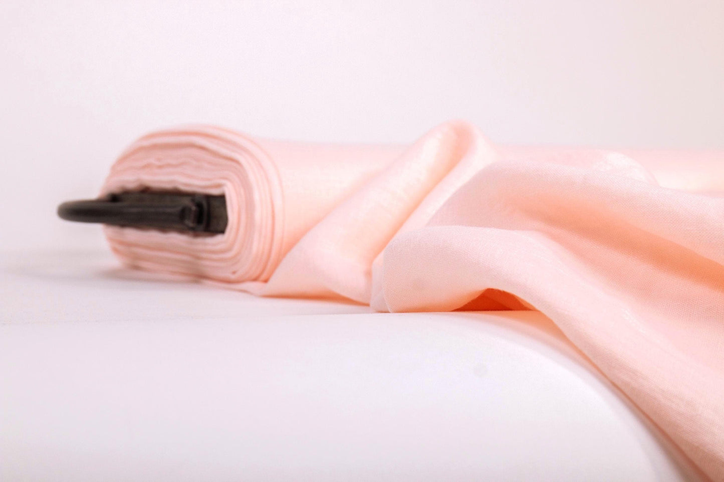 Pastel Pink Linen Fabric