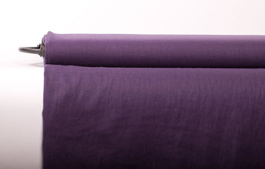Vibrant Purple Linen Fabric