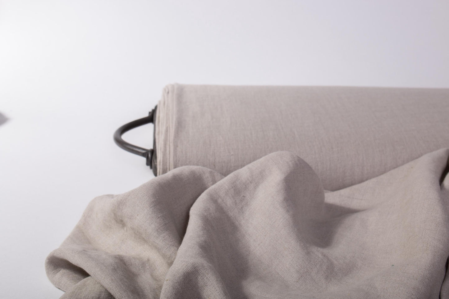 100% Natural Undyed Linen | Lightweight Softened (135g/m²)